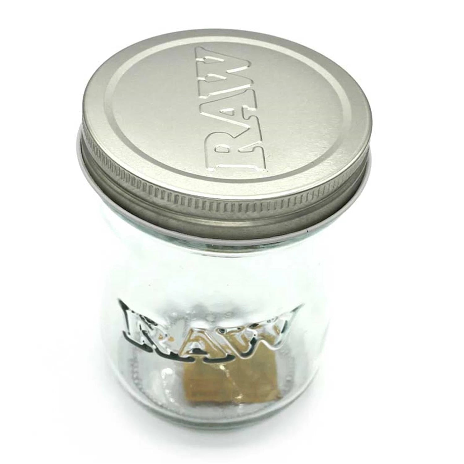 RAW Einmachglas 475ml - Mason Jar 16oz RAW